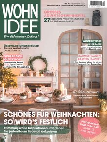 Wohnidee Magazin Ausgabe 12/2024