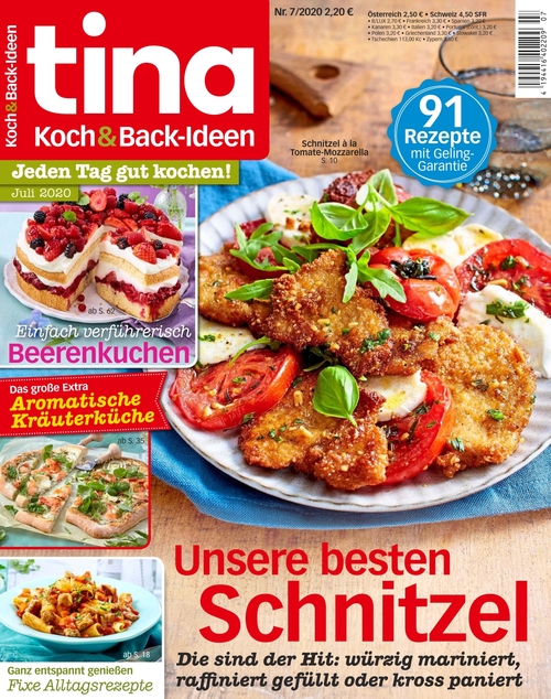 tina Koch und Backideen Ausgabe 7/2020