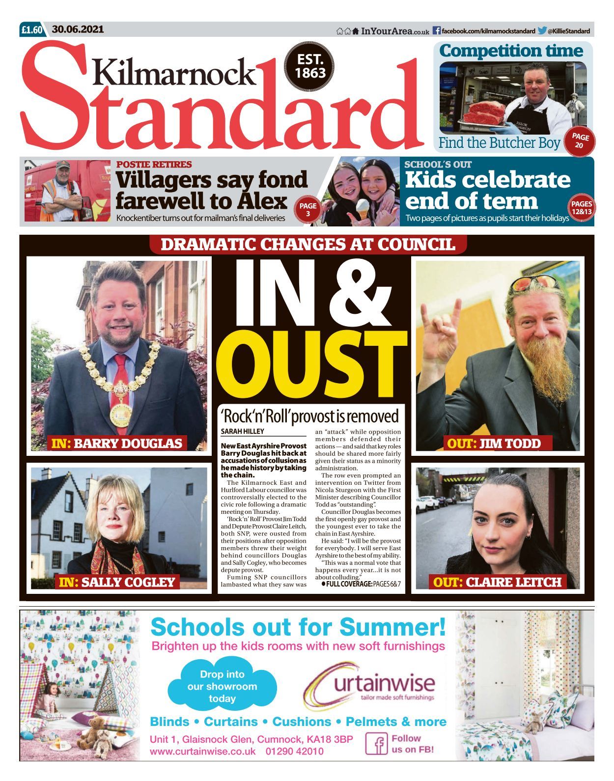 Kilmarnock Standard 20210630