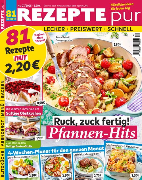Rezepte Pur Ausgabe 7/2025
