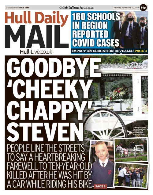 Hull Daily Mail 20201119