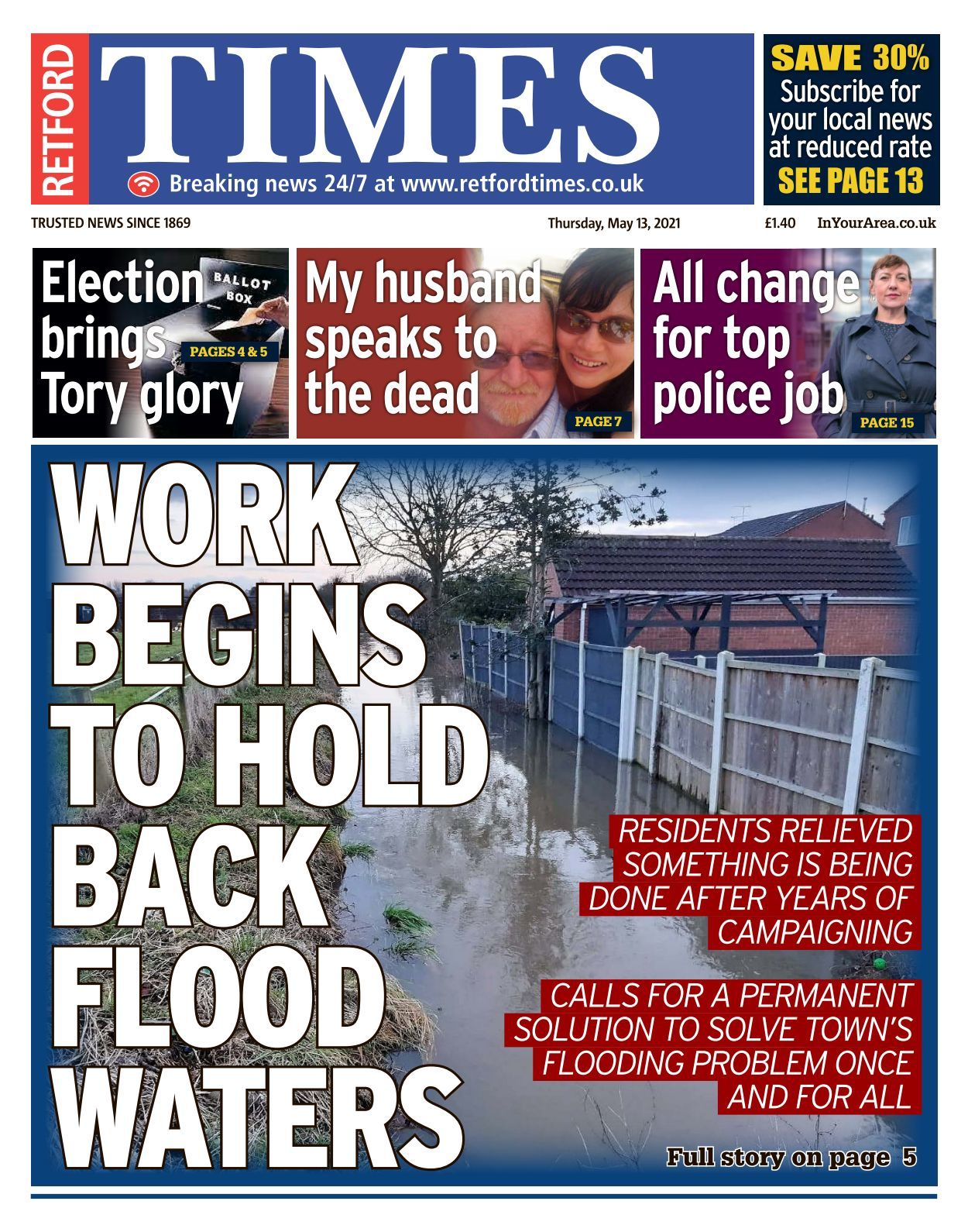 Retford Times 20210513