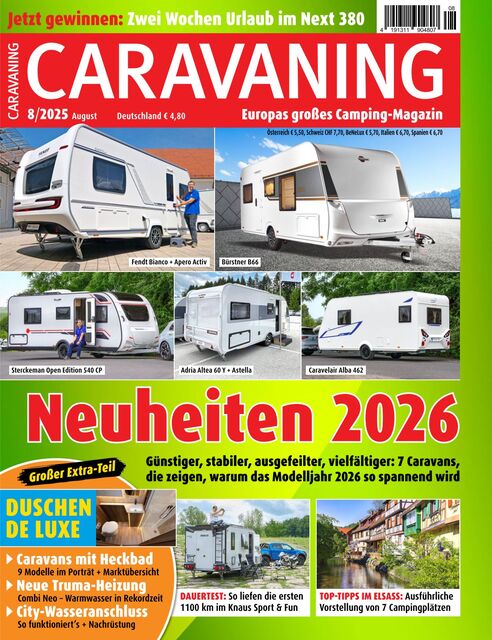 Caravaning Ausgabe 08/2025