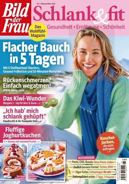 BILD der FRAU Schlank & fit Ausgabe 01/2026