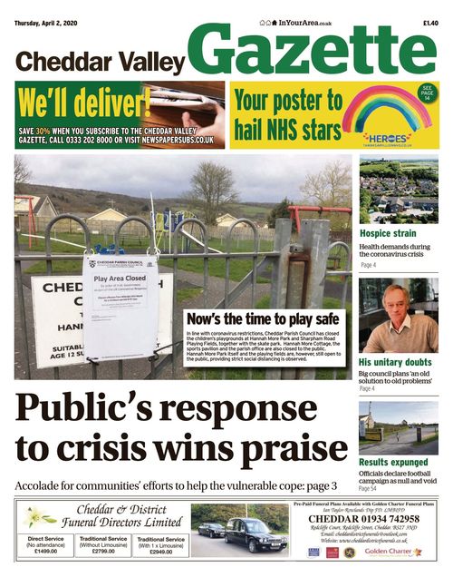 Cheddar Valley Gazette 20200402