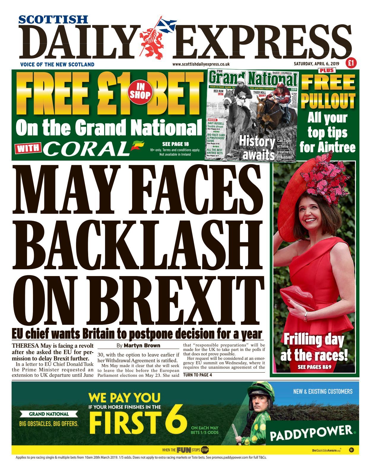 Scottish Daily Express 20190406