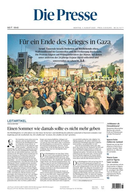 Die Presse 2025-08-04