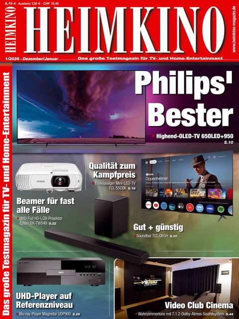 HEIMKINO Ausgabe 1/2026