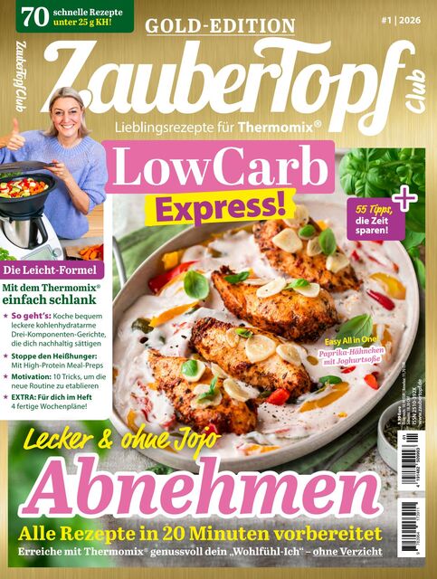 MeinZauberTopf Gold Ausgabe 01/2026