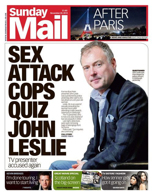 Sunday Mail 15 11 22