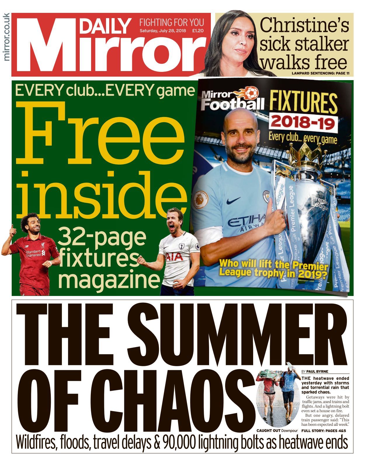 Daily Mirror 20180728