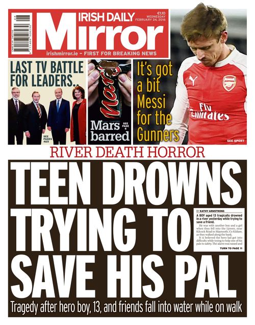 Irish Daily Mirror 20160224