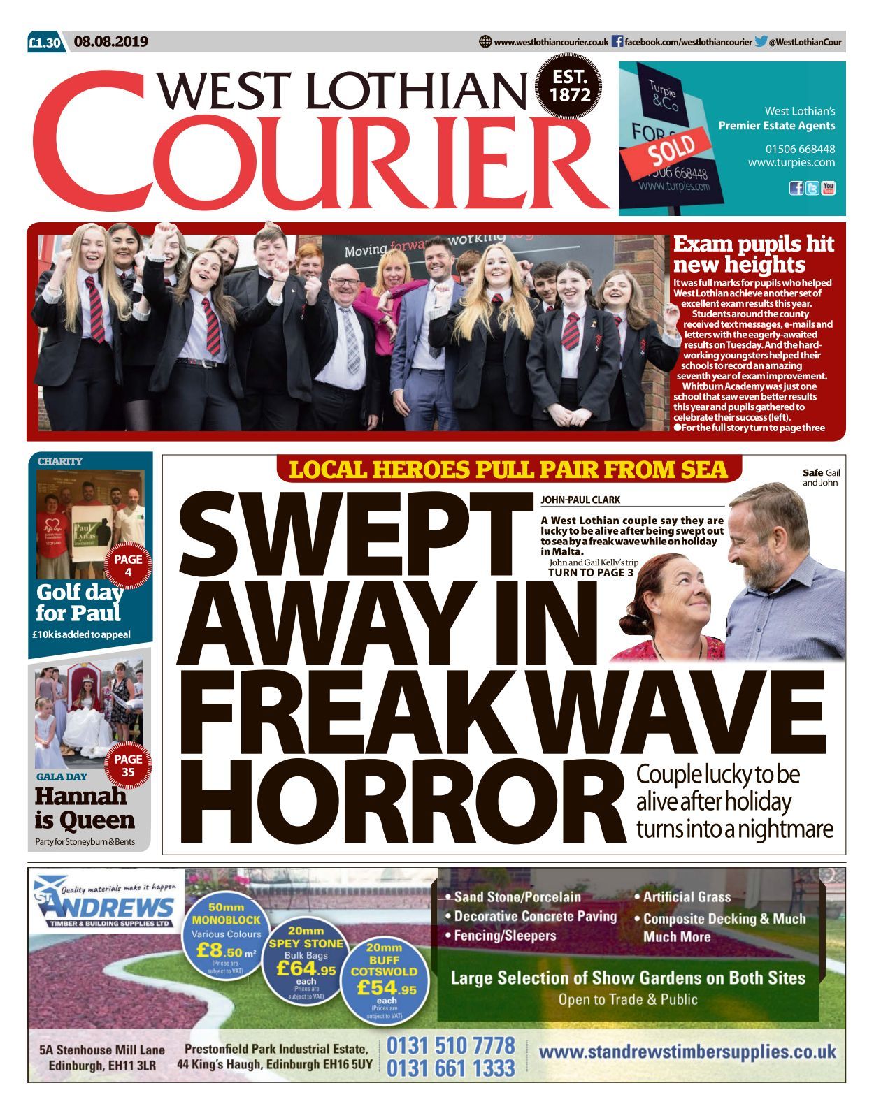 West Lothian Courier 20190808