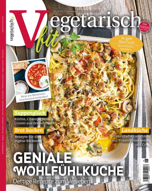 Vegetarisch fit Ausgabe 06/2022