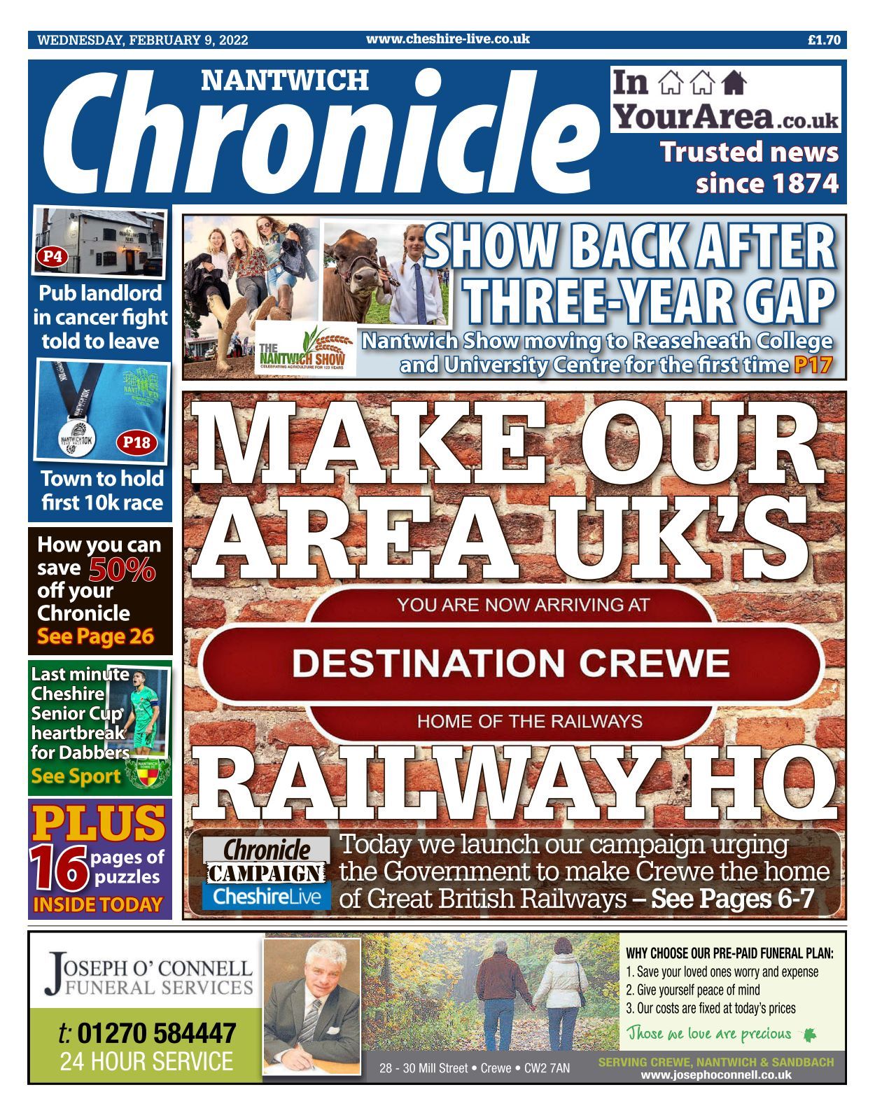 Nantwich Chronicle 20220209