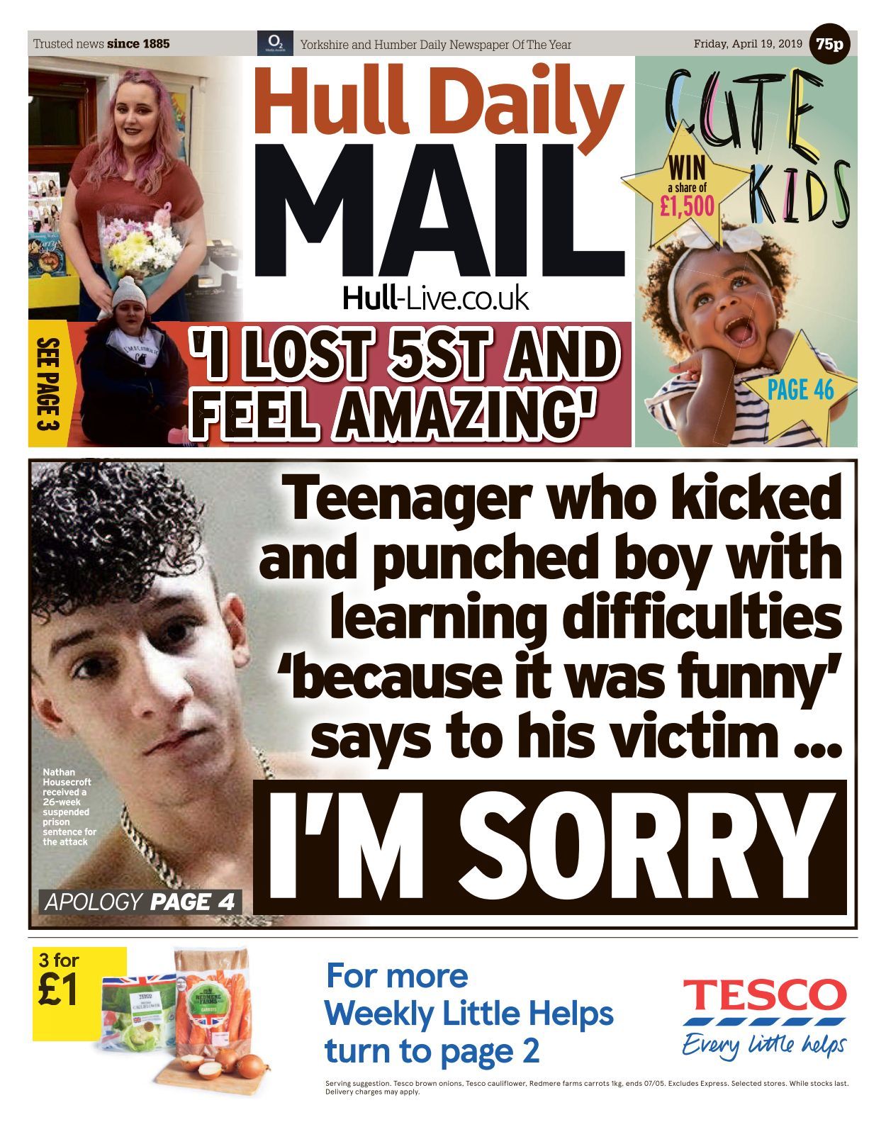 Hull Daily Mail 20190419