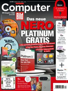 Computer BILD DVD Ausgabe 17/2025