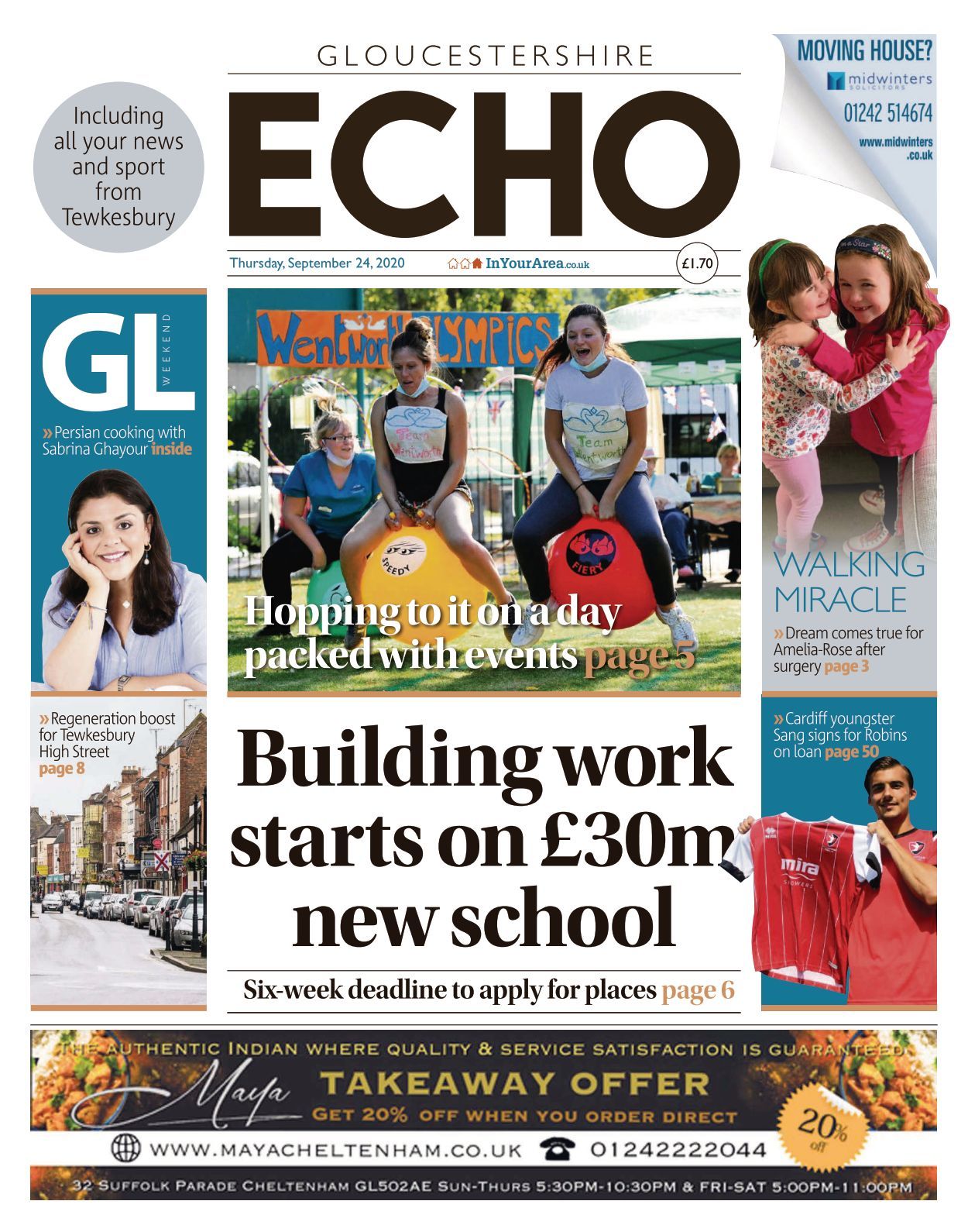 Gloucestershire Echo 20200924