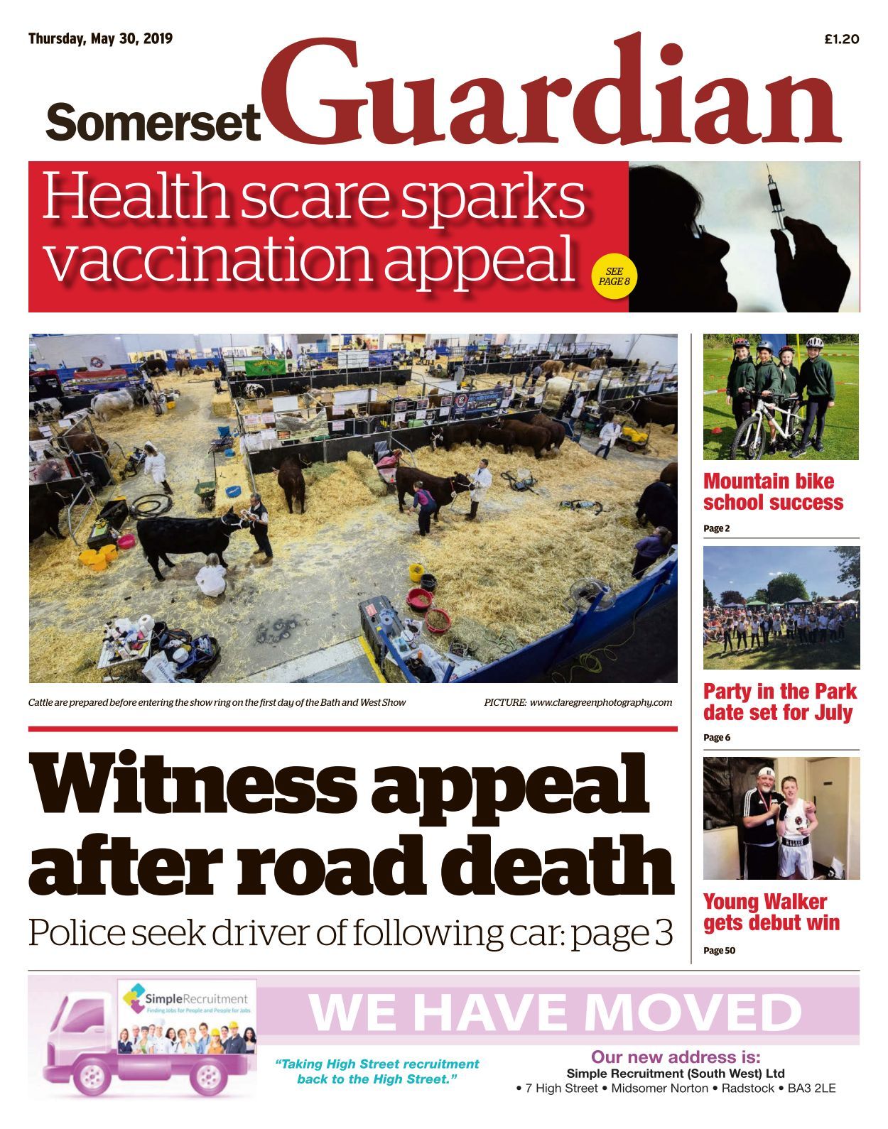 Somerset Guardian 20190530