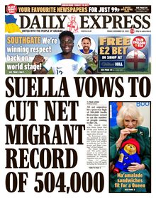 Daily Express Newspaper 2022-11-25