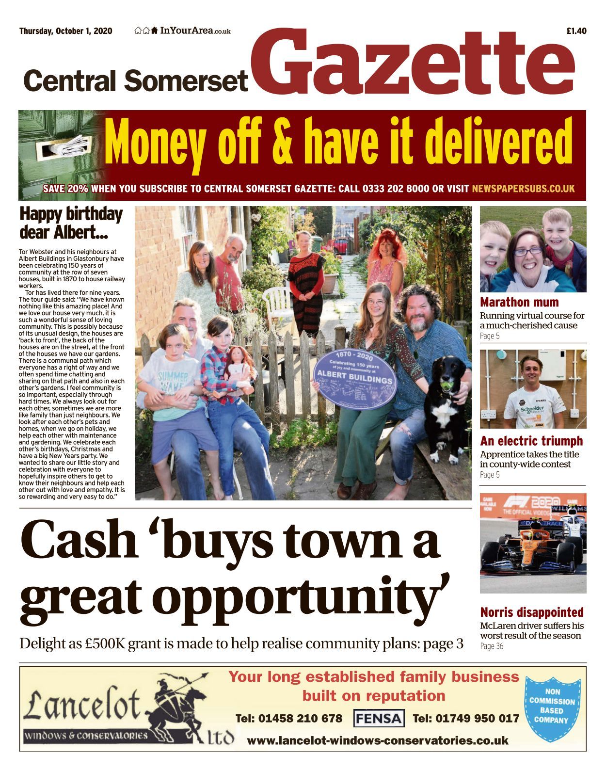 Central Somerset Gazette 20201001