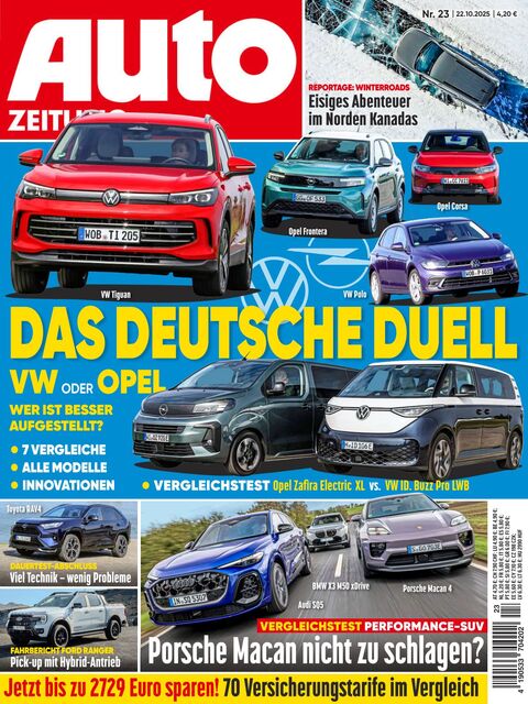 AUTO ZEITUNG Ausgabe 23/2025
