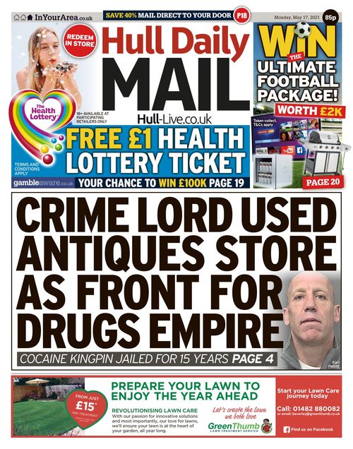 Hull Daily Mail 20210517
