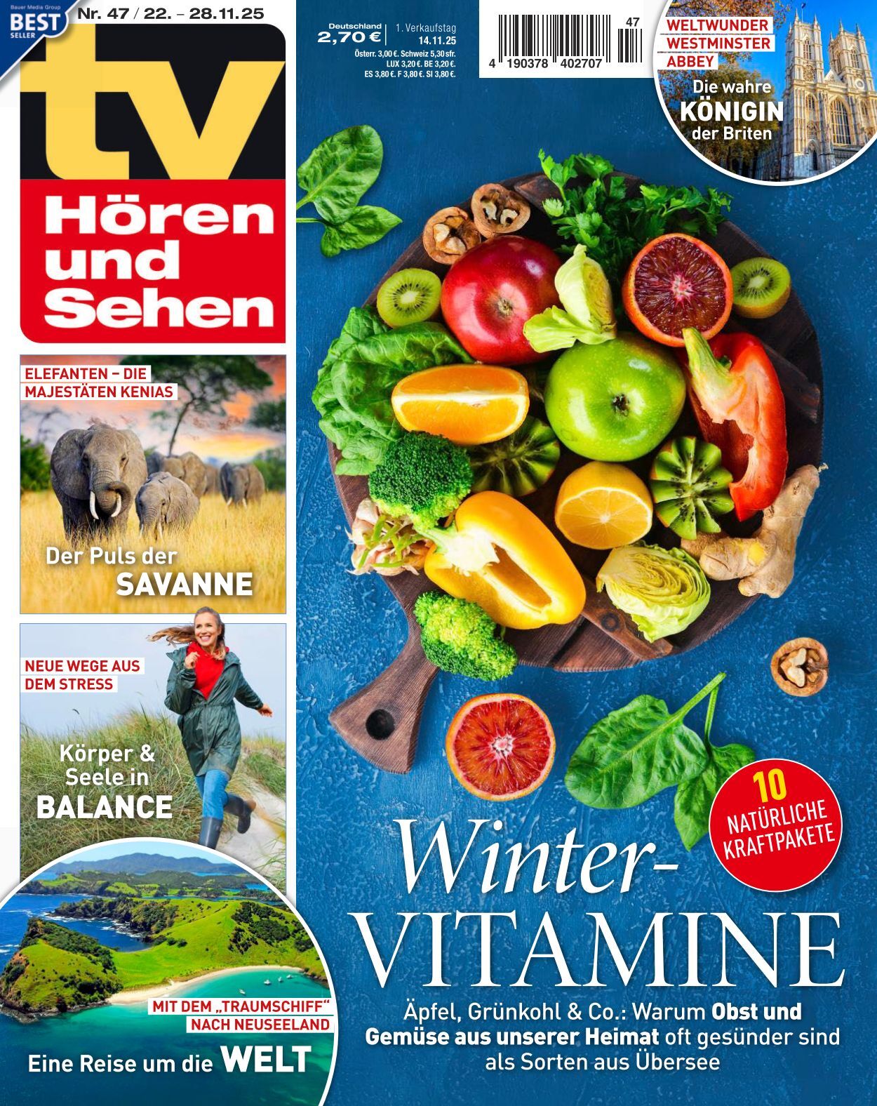 TV Hren und Sehen - Ausgabe 47/2025