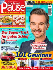 Mach mal Pause Ausgabe 43/2025