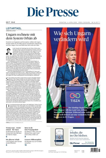 Die Presse 2026-04-14