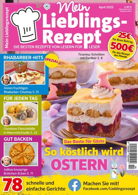 Mein Lieblingsrezept Ausgabe 4/2025