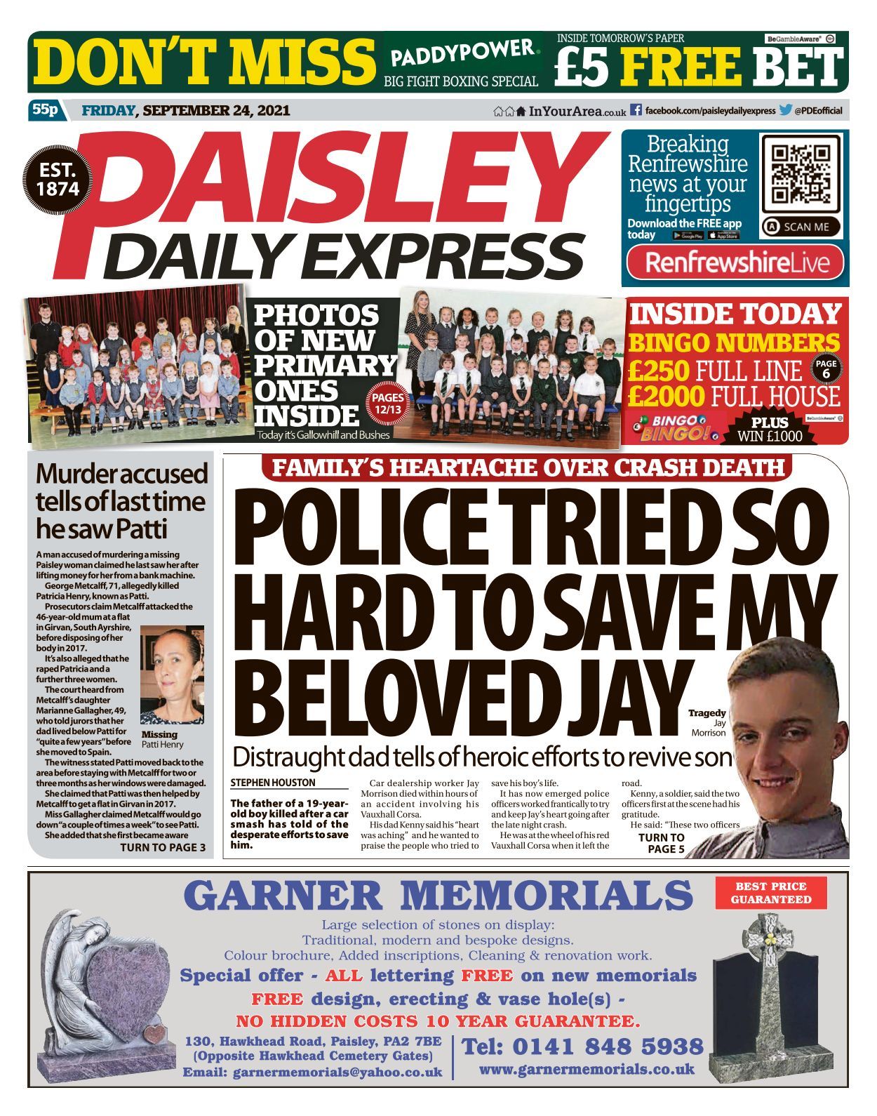 Paisley Daily Express - 2021-09-24