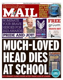 Birmingham Mail Newspaper 2022-11-23