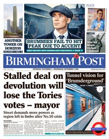 Birmingham Post Newspaper 2022-11-03