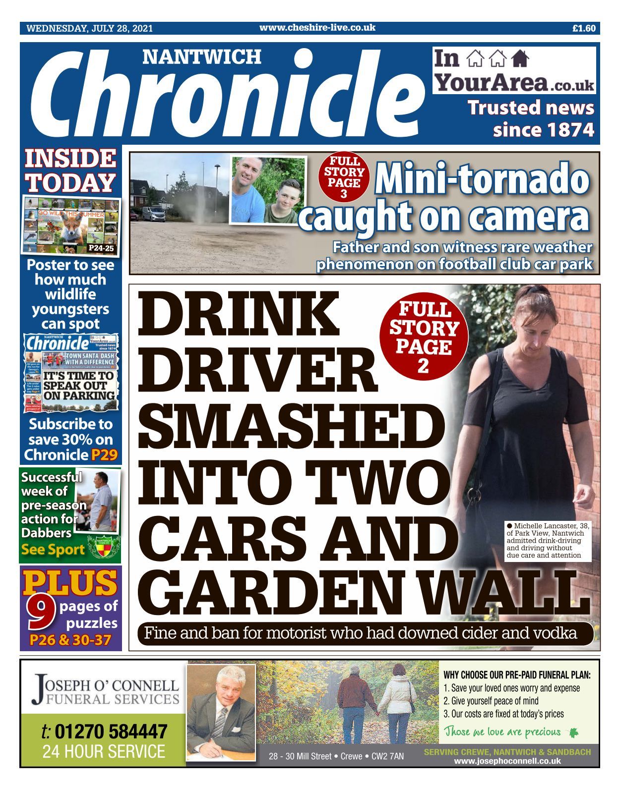 Nantwich Chronicle 20210728