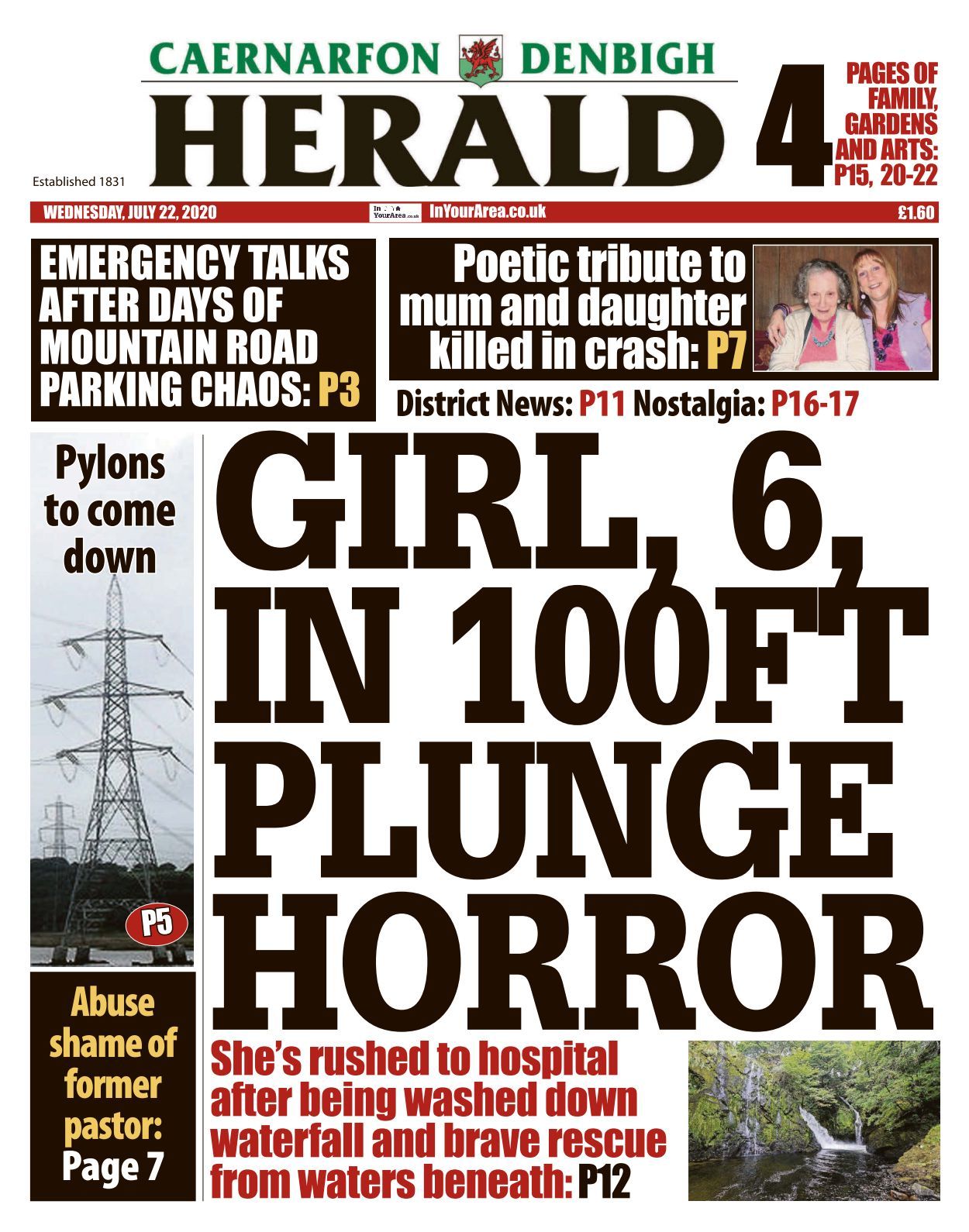 Caernarfon & Denbigh Herald 20200722