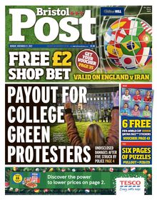 Bristol Post Newspaper 2022-11-21