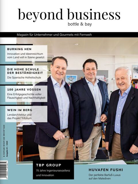 Beyond business bottle and bay Ausgabe 01/2025