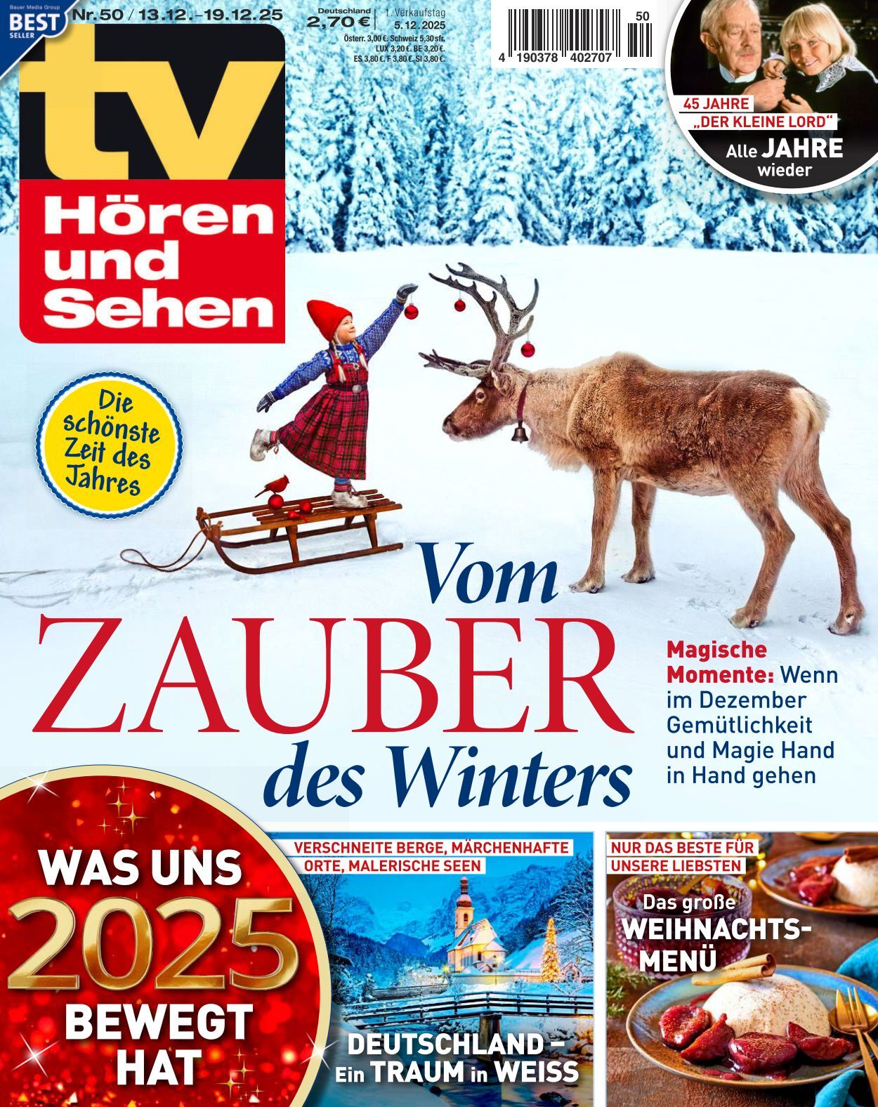 TV Hören und Sehen - Ausgabe 50/2025