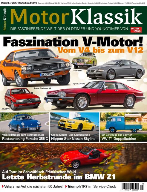 Motor Klassik Ausgabe 12/2025