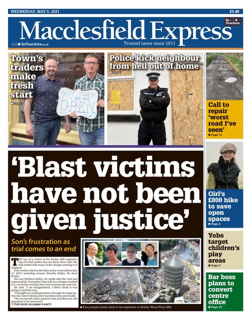 Macclesfield Express 20210505