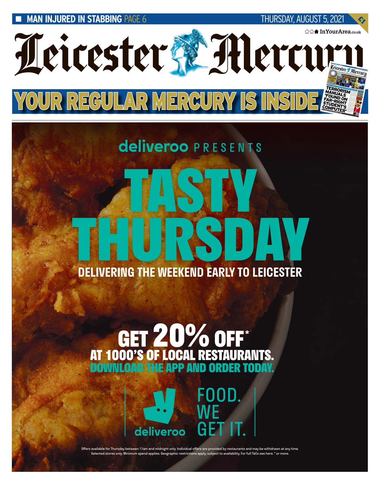 Leicester Mercury 20210805