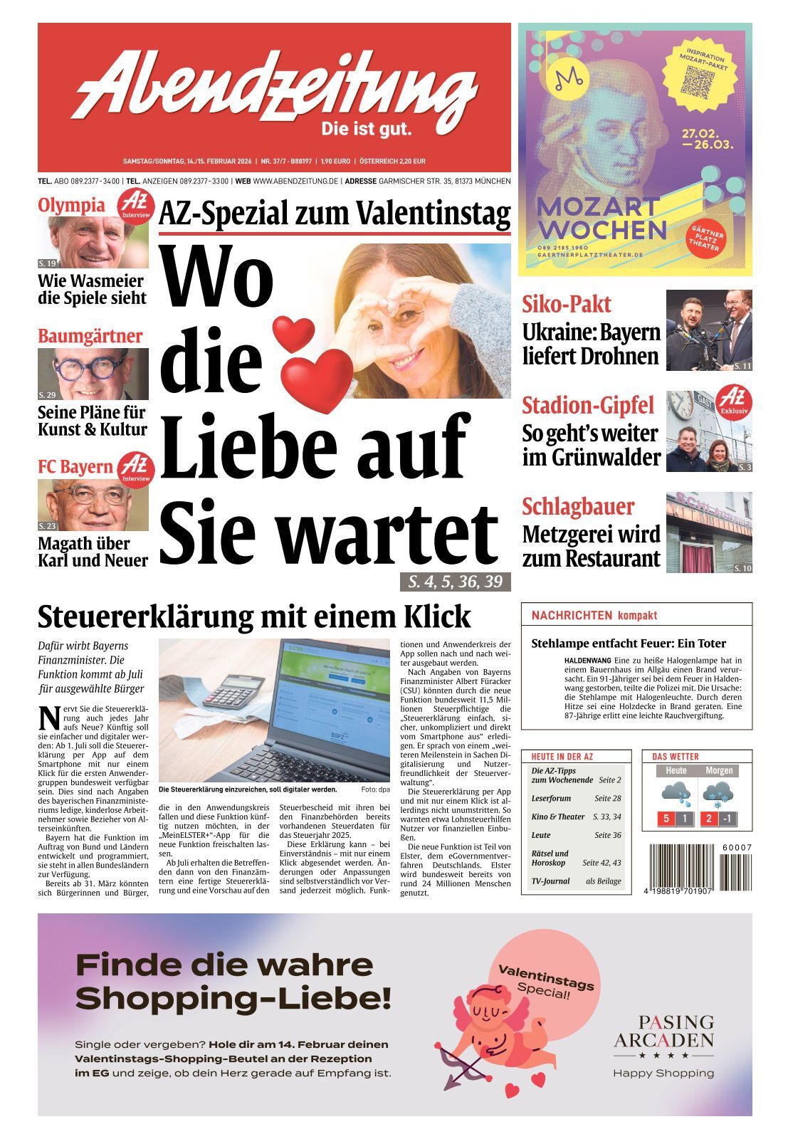Abendzeitung - 2026-02-14