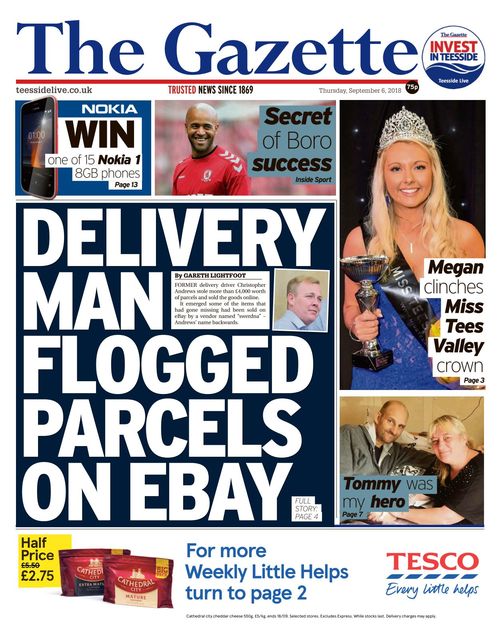 Teesside Gazette 20180906