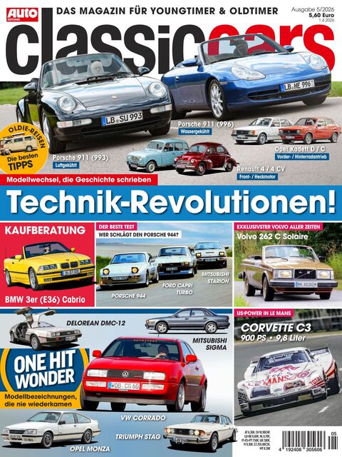AUTO ZEITUNG classic cars Ausgabe 5/2026