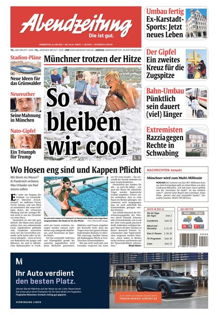 Abendzeitung 2025-06-26