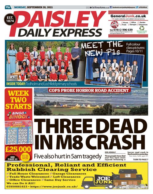 Paisley Daily Express 20210920