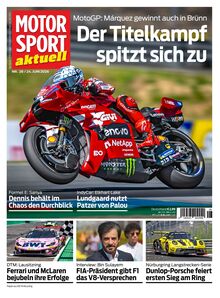 MOTORSPORT AKTUELL 2026-06-23
