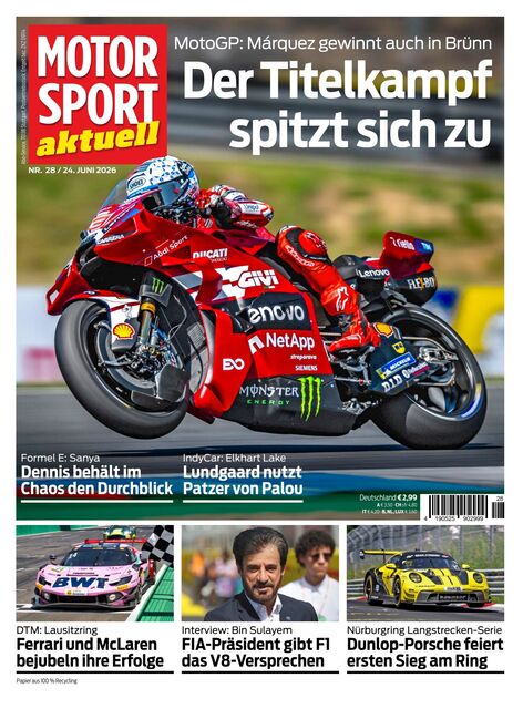 MOTORSPORT AKTUELL 2026-06-23