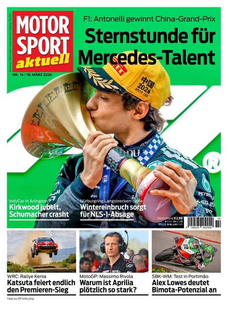 MOTORSPORT AKTUELL 2026-03-17